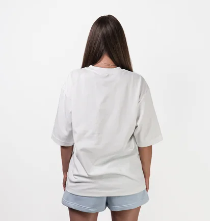 Футболка унісекс Uniqlo Airism Cotton Oversized Crew Neck Half-Sleeve T-Shirt White 465185-00