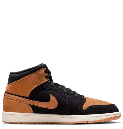 Кросівки чоловічі Air Jordan Mid Se Black/Brown HV4091-002