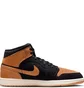 Кросівки чоловічі Air Jordan Mid Se Black/Brown HV4091-002