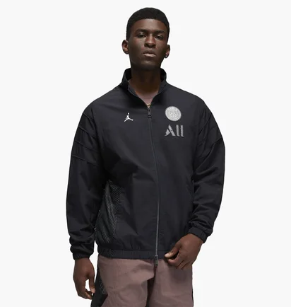 Куртка чоловіча Air Jordan Paris Saint-Germain Black DM3090-010