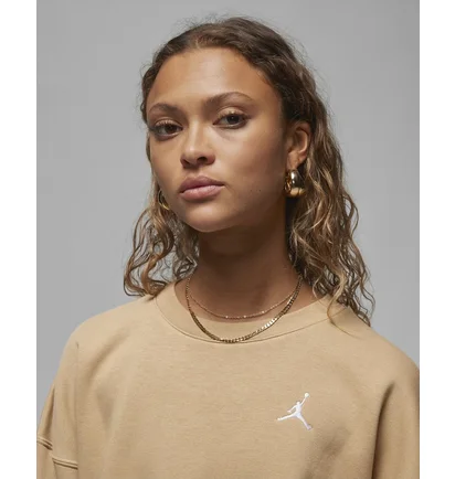 Свитшот женский Air Jordan Brooklyn Fleece Beige FN4491-277