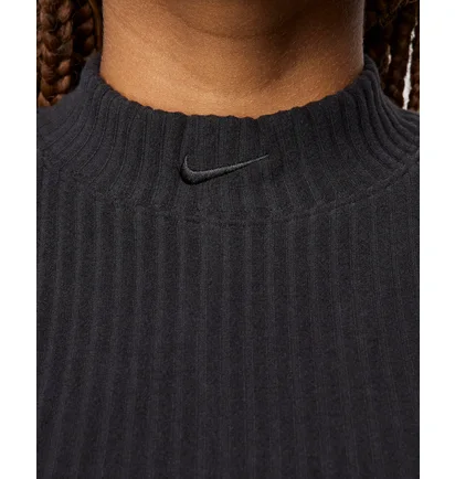 Топ женский Nike Chll Knt Rib Crp Tnk Black FN3677-010