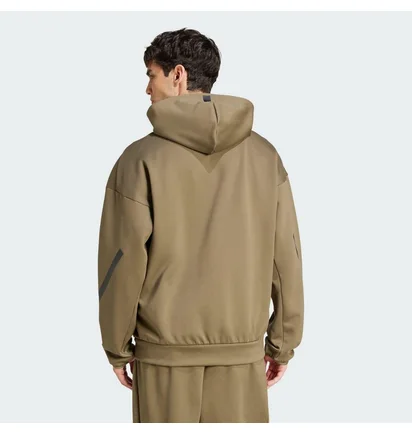 Толстовка чоловіча Adidas Z.N.E. Full-Zip Olive JD2910