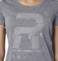 Футболка женская Reebok Reflective Graphic Short Sleeve Running Top Grey D78939