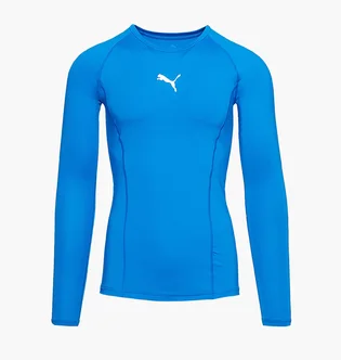 Лонгслив мужской Puma Liga Base Layer Ls Tee Light Blue 655920-02
