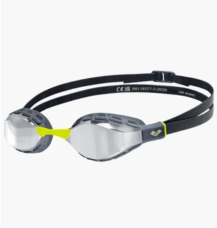 Окуляри для плавання унісекс Arena Air Sonic Mirror Grey/Black 011004-130