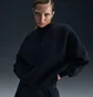 Світшот жіночий Nike W Nsw Tch Flc Os Crew Black FV8041-010