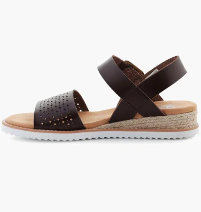 Сандали женские Skechers Bobs Desert Kiss Brown 114143-CHOC