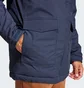 Парка мужская Adidas Hooded Fur Parka Blue IK0552