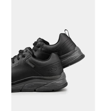 Кроссовки мужские Skechers Relaxed Fit Benago - Hombre Black 210021-BKGY