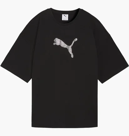 Футболка жіноча Puma Ess Graphics Bedazzled Black 634566-01