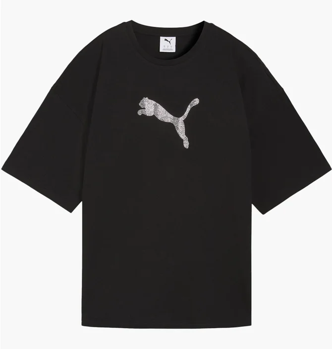 Футболка жіноча Puma Ess Graphics Bedazzled Black 634566-01