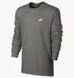 Лонгслив мужской Nike M Nsw Top Ls Club Jsy Grey 804413-063