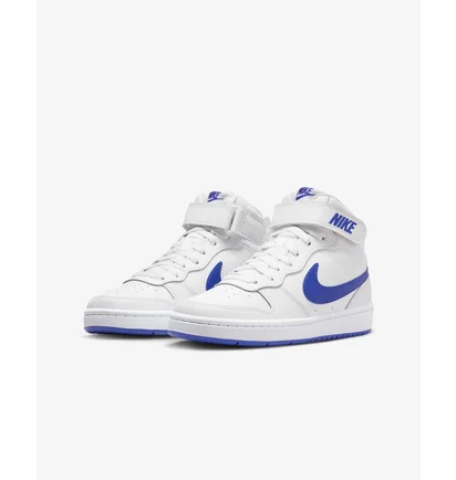 Кроссовки детские Nike Court Borough Mid 2 White CD7782-113