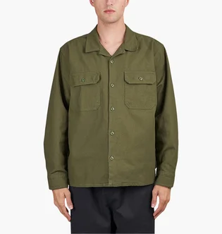 Сорочка чоловіча OBEY Minus Shirt Olive 181200373-ARM