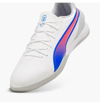 Футзалки унисекс Puma King Match It White 107880-02