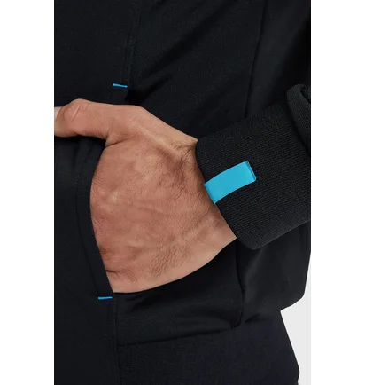 Кофта унисекс Arena Team Jacket Panel Knitted Poly Black 004911-500