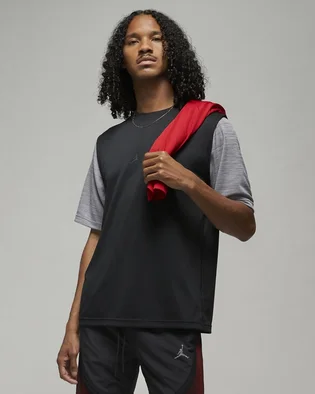 Футболка мужская Air Jordan Sport Dri-Fit Red/Black Dm1831-010