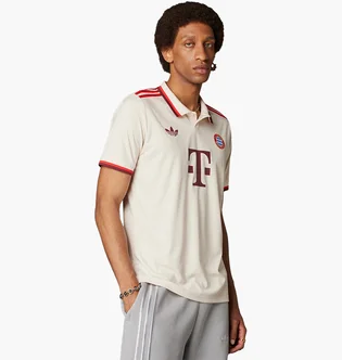 Поло чоловіче Adidas Fc Bayern 24/25 Third Jersey Beige IZ3129