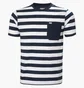 Футболка чоловіча Helly Hansen Hudson Blue/White 54530-599