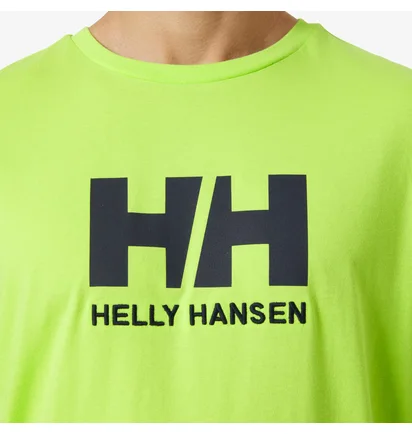 Футболка мужская Helly Hansen Logo T-Shirt Green 33979-395