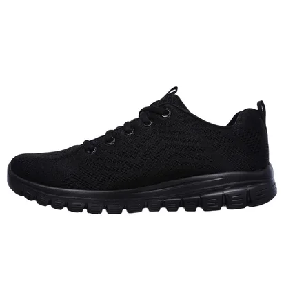 Кроссовки женские Skechers Graceful Get Connected Black 12615-BBK