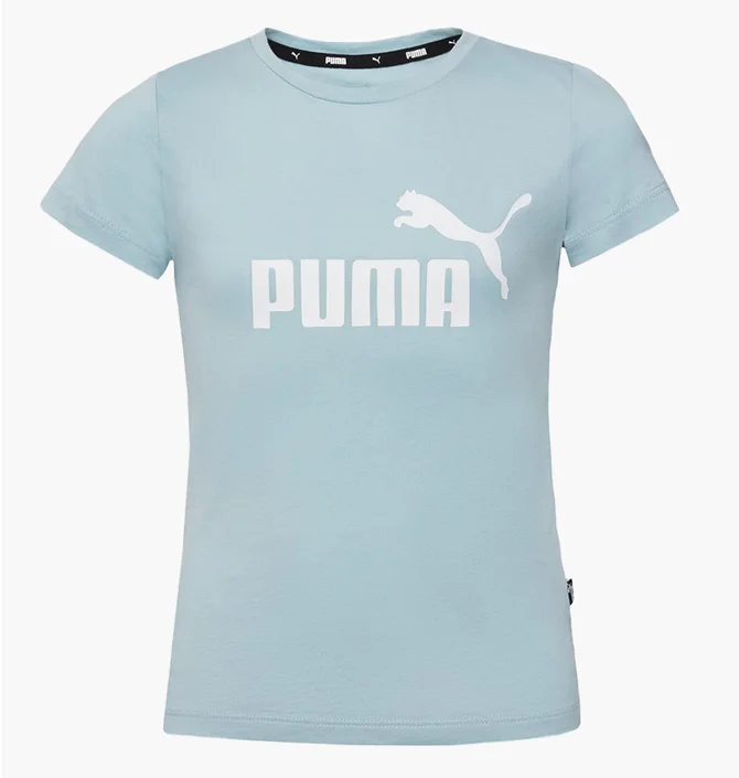 Футболка жіноча Puma Ss Ess Logo Tee G Turquoise 587029-23
