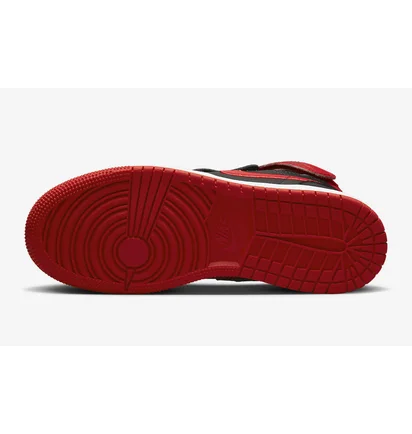 Кроссовки детские Air Jordan 1 Hi Flyease Gs Black/Red DC7986-060