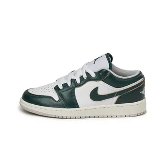 Кроссовки детские Air Jordan 1 Low Se White/Green FQ8041-300