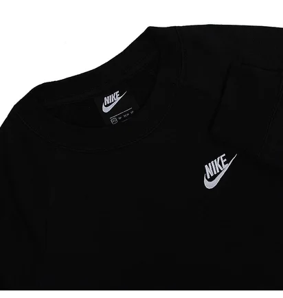 Свитшот женский Nike W Nsw Essntl Crew Flc Black BV4110-010