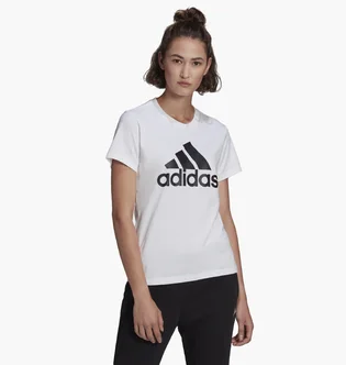 Футболка женская Adidas Loungewear Essentials Logo Tee White Gl0649