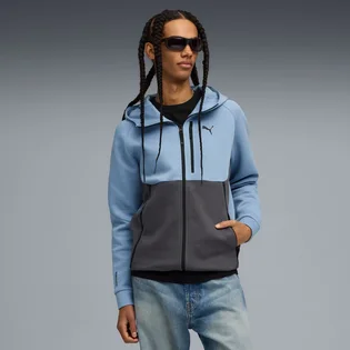 Толстовка мужская Puma Full-Zip Blue/Grey 629674-34