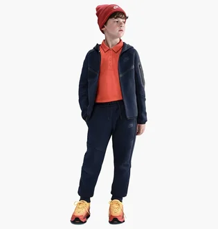 Кофта дитяча Nike Sportswear Tech Fleece Big Kids Joggers Blue HV5869-453