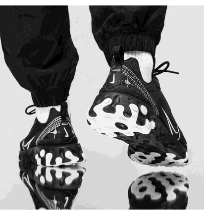 Кросівки чоловічі Nike React Element 55 Black CU3009-001