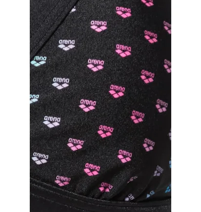 Купальник женский Arena Rainbow Monogram Bikini Triang Black 007079-515