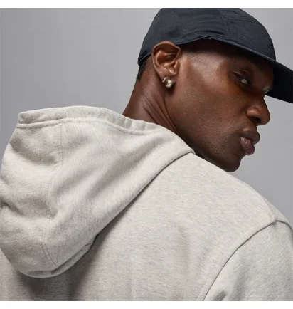 Худи мужское Air Jordan Sport Crossover MenS Fleece Pullover Hoodie Grey HQ8694-084