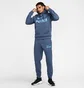 Худи мужское Nike Tf Po Hoodie Swoosh Blue HJ3001-437