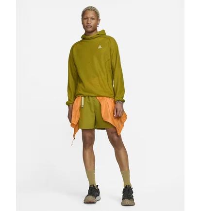 ᐉ Худи мужское Nike Acg Wolf Lichen Caps Mid-Layer Top Olive
