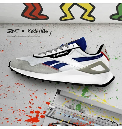 Кросівки жіночі Reebok Keith Haring Classic Leather Legacy Az White GZ1457