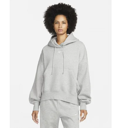 Худі жіноче Nike Sportswear Phoenix Fleece Over-Oversized Hoodie Grey Dq5858-063