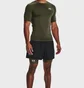 Термобелье унисекс Under Armour Hg Armour Comp Ss Olive 1361518-390