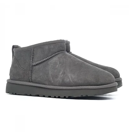 Угги женские UGG Classic Ultra Mini Grey 1116109-GREY