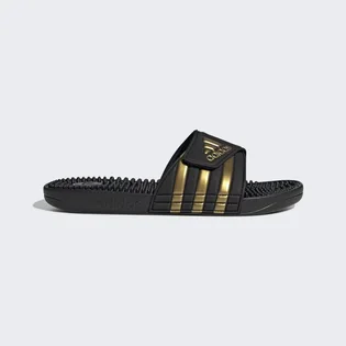 Тапочки унисекс Adidas Adissage Slides Black/Yellow Eg6517