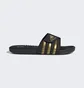 Тапочки унисекс Adidas Adissage Slides Black/Yellow Eg6517