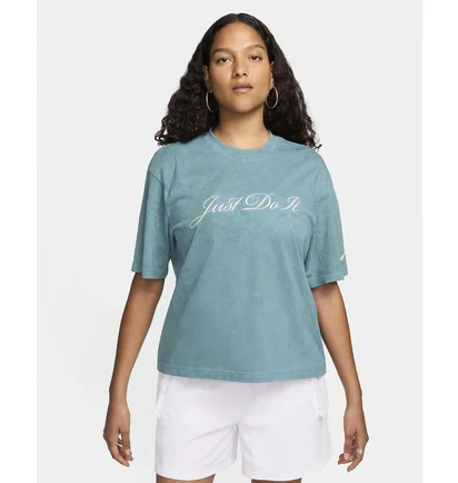 Футболка женская Nike T-Shirt Sportswear Light Blue FZ4889-361