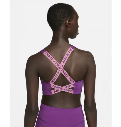 Топ женский Nike Pro Swoosh WomenS Medium-Support Non-Padded Graphic Sports Bra Violet DQ5252-503