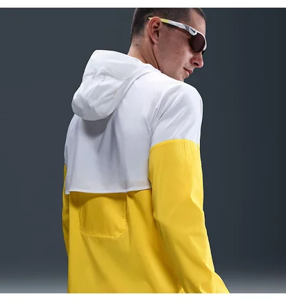 Ветровка мужская Nike Running White/Yellow HV6521-100