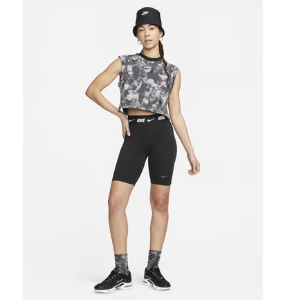 Шорты женские Nike Sportswear High-Waisted Biker Shorts Black FJ6995-010