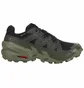 Кроссовки мужские Salomon Speedcross 6 Gtx Trail Running Shoes Black/Olive L47584100