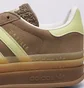 Кроссовки женские Adidas Gazelle Bold W Brown JI2697